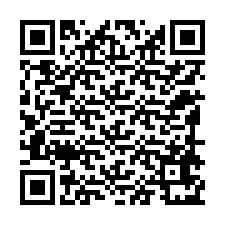 Kode QR untuk nomor Telepon +12198671944