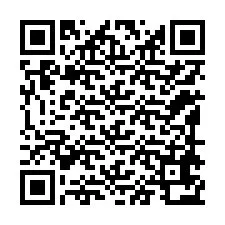 QR-koodi puhelinnumerolle +12198672861