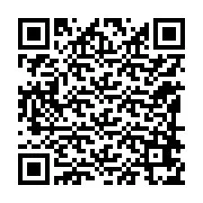 QR Code pour le numéro de téléphone +12198675266