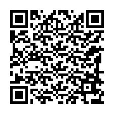 Codice QR per il numero di telefono +12198676314