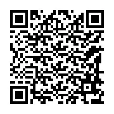 Codice QR per il numero di telefono +12198676571