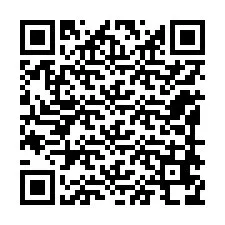 Código QR para número de teléfono +12198678037