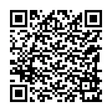 QR код за телефонен номер +12198921654