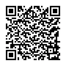 Codice QR per il numero di telefono +12198923410