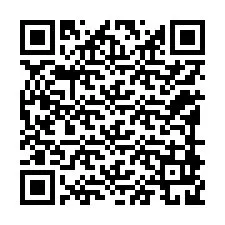 Código QR para número de teléfono +12198929029