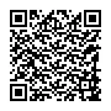 Codice QR per il numero di telefono +12198947110