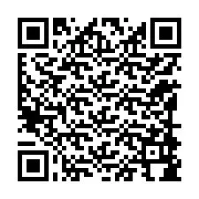 QR-code voor telefoonnummer +12198984196