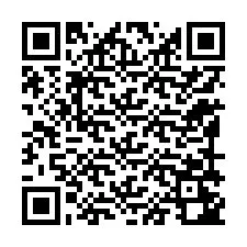 Codice QR per il numero di telefono +12199242386