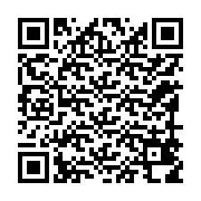 QR kód a telefonszámhoz +12199418419