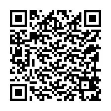 Codice QR per il numero di telefono +12199425458
