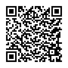 QR Code pour le numéro de téléphone +12199429314