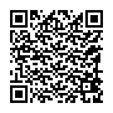 QR Code pour le numéro de téléphone +12199429318