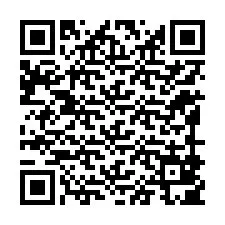 QR Code สำหรับหมายเลขโทรศัพท์ +12199805412