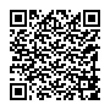 Codice QR per il numero di telefono +12199805414