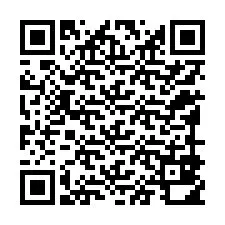 QR-Code für Telefonnummer +12199810848