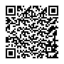 Código QR para número de telefone +12199811501