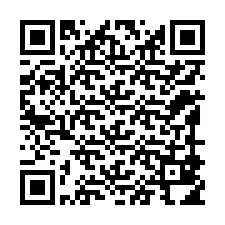 QR-koodi puhelinnumerolle +12199814051