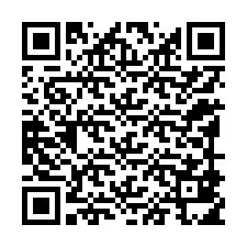 QR-koodi puhelinnumerolle +12199815138