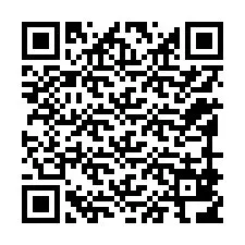 Código QR para número de teléfono +12199816409