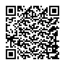 Código QR para número de telefone +12199817978