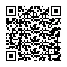 Código QR para número de telefone +12199817985