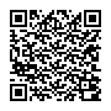 Kode QR untuk nomor Telepon +12202000012