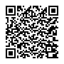 QR-code voor telefoonnummer +12202000405