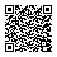 QR Code สำหรับหมายเลขโทรศัพท์ +12202000428