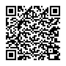 QR-код для номера телефона +12202000456