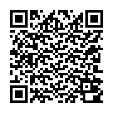 Código QR para número de teléfono +12202000458