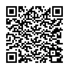 QR-code voor telefoonnummer +12202000484