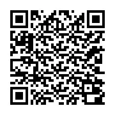 QR kód a telefonszámhoz +12202000491