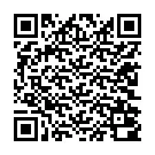 Código QR para número de teléfono +12202000536