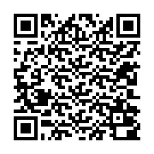 QR-код для номера телефона +12202000543