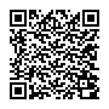 QR kód a telefonszámhoz +12202000566