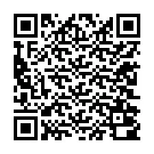 Codice QR per il numero di telefono +12202000576