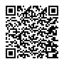 QR kód a telefonszámhoz +12202000587