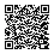 QR-код для номера телефона +12202000599