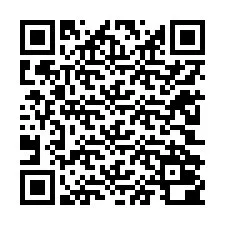 QR код за телефонен номер +12202000622