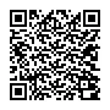 Código QR para número de teléfono +12202000633