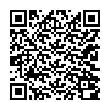 Código QR para número de teléfono +12202000635