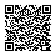 Codice QR per il numero di telefono +12202000636