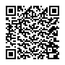 電話番号のQRコード +12202000749