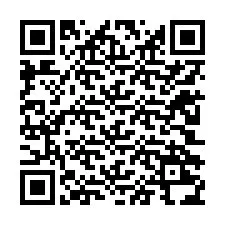 Kode QR untuk nomor Telepon +12202234622