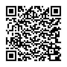 QR Code สำหรับหมายเลขโทรศัพท์ +12242000004