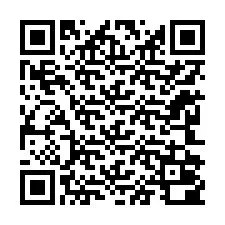 QR-koodi puhelinnumerolle +12242000005