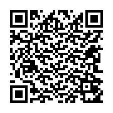 Codice QR per il numero di telefono +12242051253