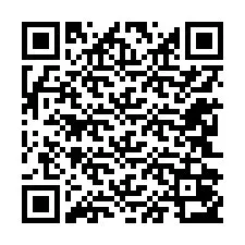 QR-code voor telefoonnummer +12242053077