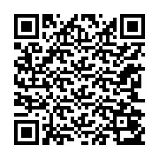 QR Code สำหรับหมายเลขโทรศัพท์ +12242053185