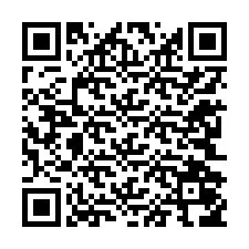 QR код за телефонен номер +12242056736